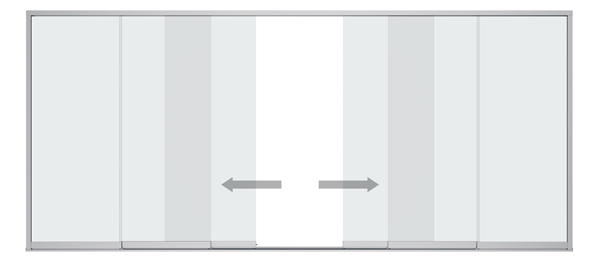 Detail Schieb-System Sunflex
