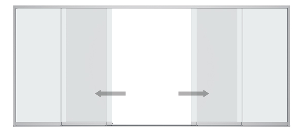 Detail Schieb-System Sunflex