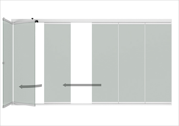 Details Alu-Glas-Schiebe-Systeme